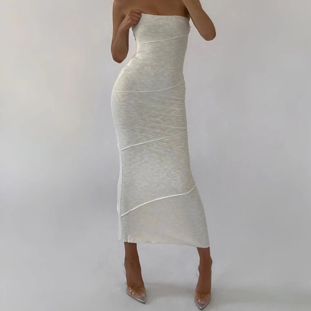 Princess Polly Oscar Midi Dress White